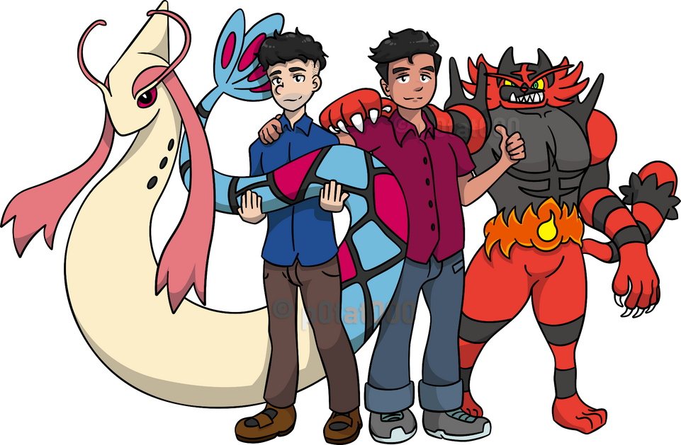 Me and My BF with Pokemon